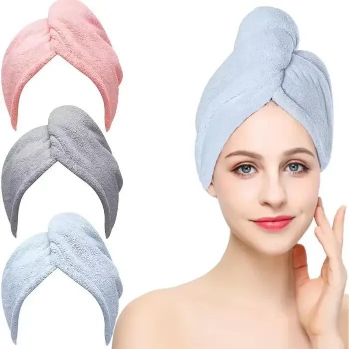 Serviette de séchage de cheveux