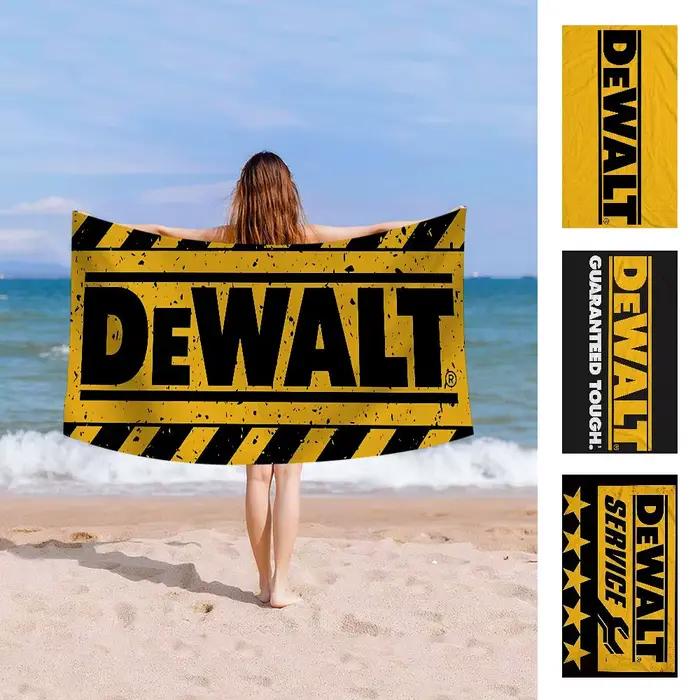 Serviette de bain D-DEWALT en microfibre