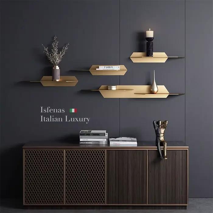 Rangement mural en fer italien T1