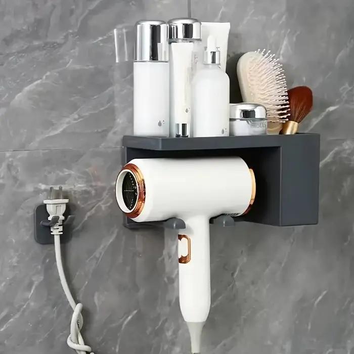 Support pour sèche-cheveux - pas de perçage nécessaire