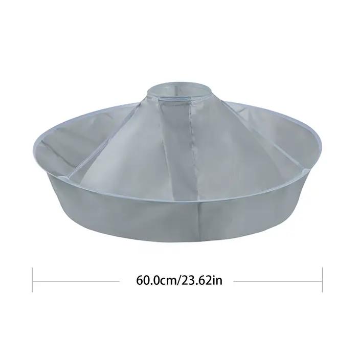 Cape de coiffure parapluie de 60 cm pour la coupe de cheveux