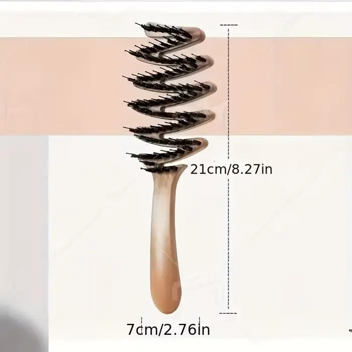 Un massage antistatique du cuir chevelu de haute qualité/brosse douce pour cheveux lisses et volumineux