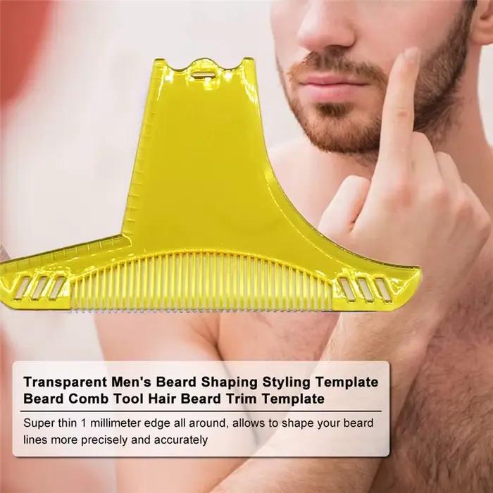 Peigne à barbe saillante pour hommes