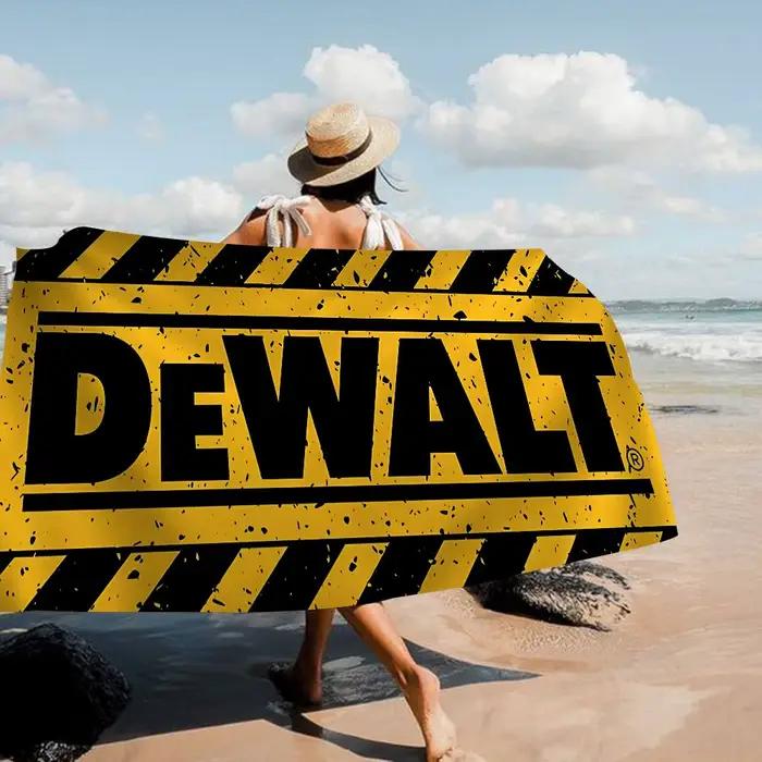Serviette de bain D-DEWALT en microfibre