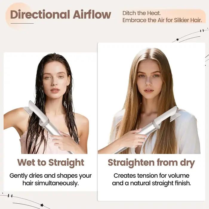 Buse de remplacement pour lisseur de cheveux Gentle Airflow Hair Smooth Attachment Series