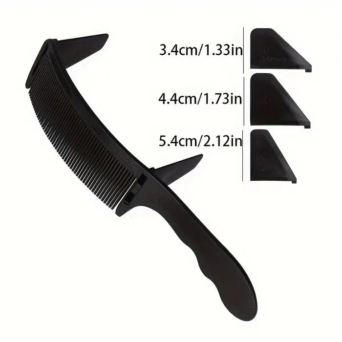 Peigne de barbier professionnel pour coupe plate