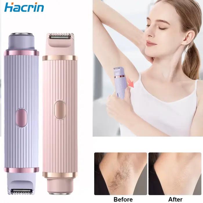 Rasoir électrique pour femmes 2 en 1