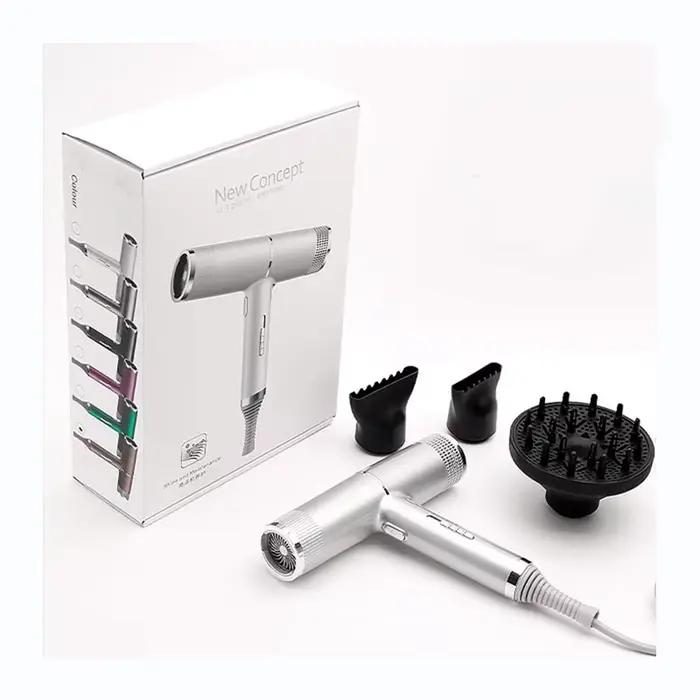 Sèche-cheveux professionnel infrarouge ionique négatif