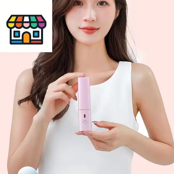 Mini lisseur portable USB mignon pour cheveux raides