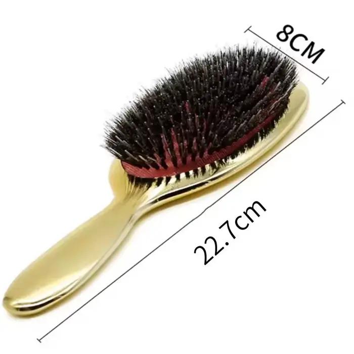 PS – brosse à cheveux en poils de sanglier