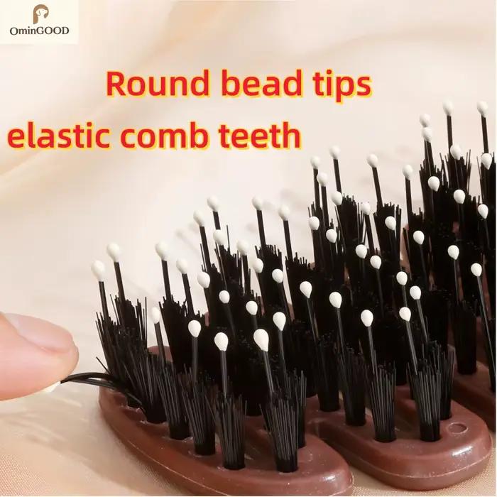 Brosse à cheveux en poils de sanglier