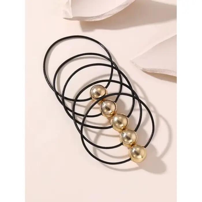 5 accessoires de coiffure pour femmes en or glamour