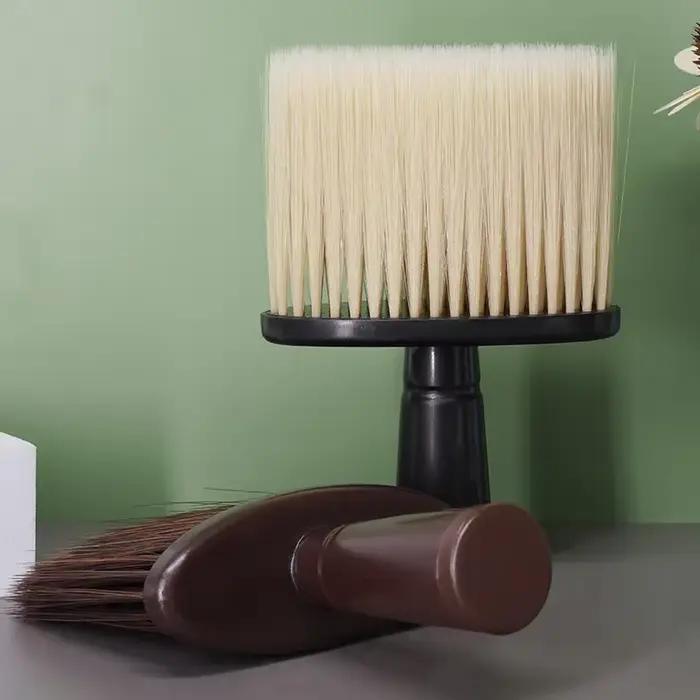 Professionnel doux cou visage Duster brosses barbier cheveux propre brosse