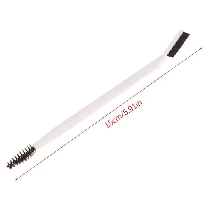 Brosse à sourcils à Double tête, peigne à cils, façonnant les cils, pour le toilettage des sourcils, outil de maquillage réutilisable