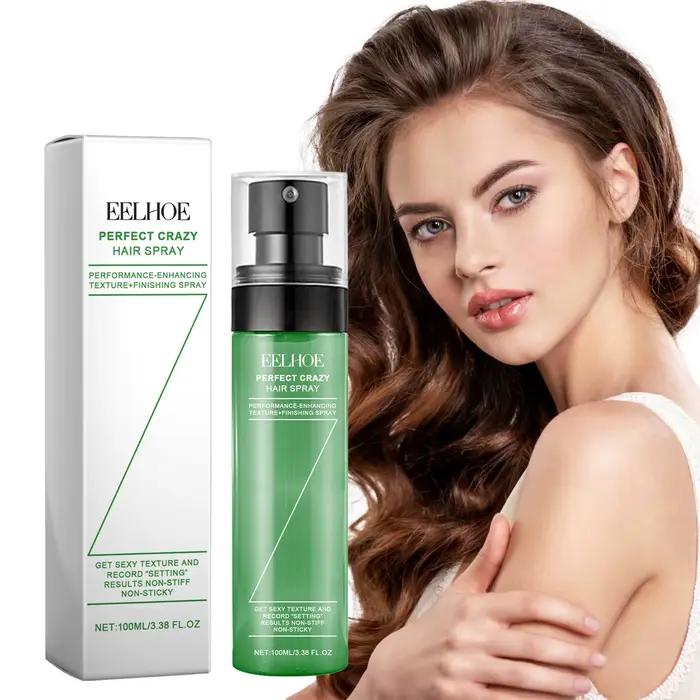 Eelhoe Spray Coiffant Volumisant pour Cheveux, Effet Démêlant, Désodorisant, Fixation Longue Durée, Nourrissant en Profondeur, Sans Rinçage