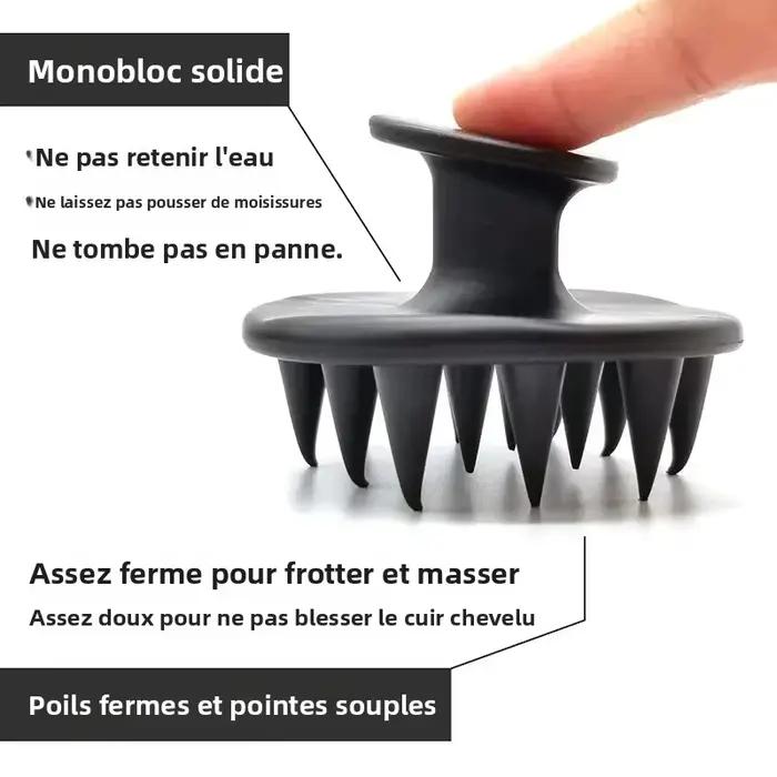 Brosse à cheveux en Silicone