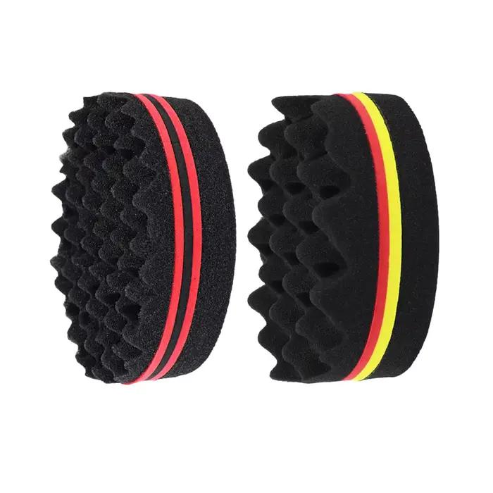 Brosse à cheveux torsadée magique ovale Double face