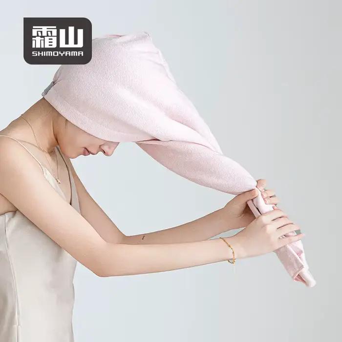SHIMOYAMA Serviette Séchante pour Cheveux