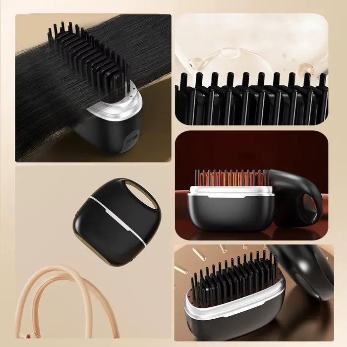 Petite brosse lissante pour cheveux