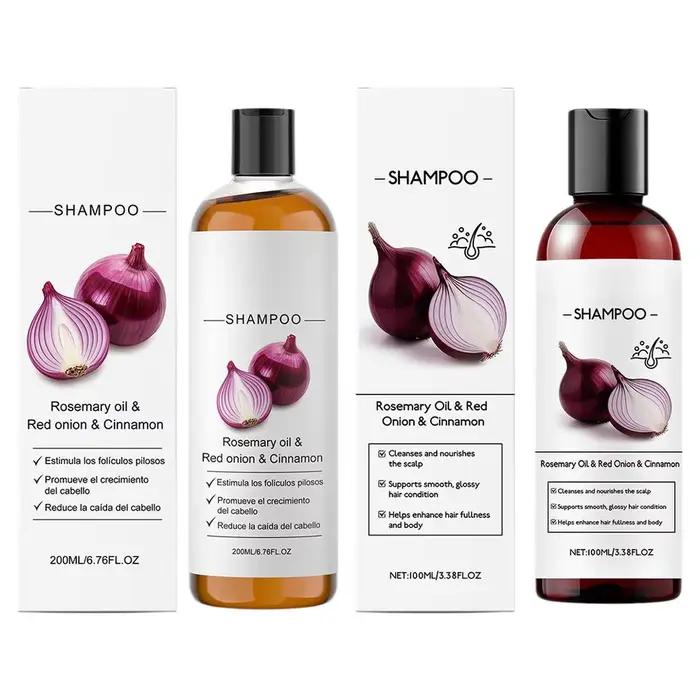 Shampooing à l'oignon rouge pour la croissance des cheveux - Anti-chute