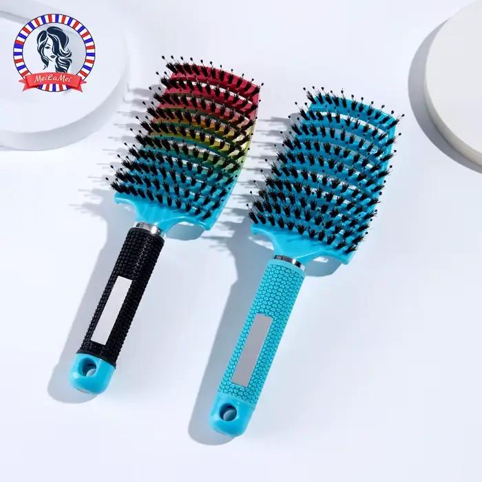 Brosse démêlante en poils et Nylon