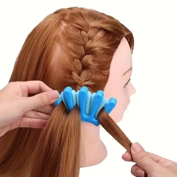 Ensemble d'outils de coiffure DIY 2 pièces : fer à boucler rapide