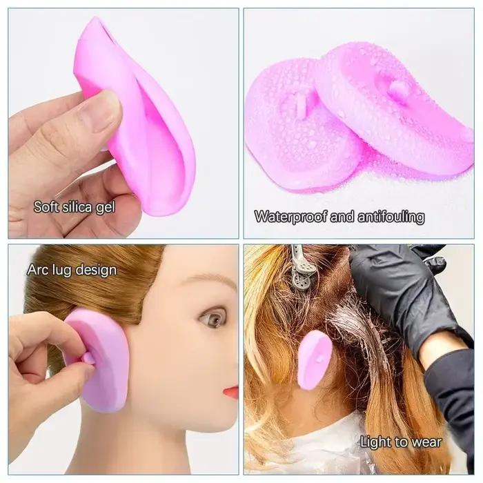 1 Paris professionnel cache-oreilles Salon de coiffure accessoires teinture cheveux bain style