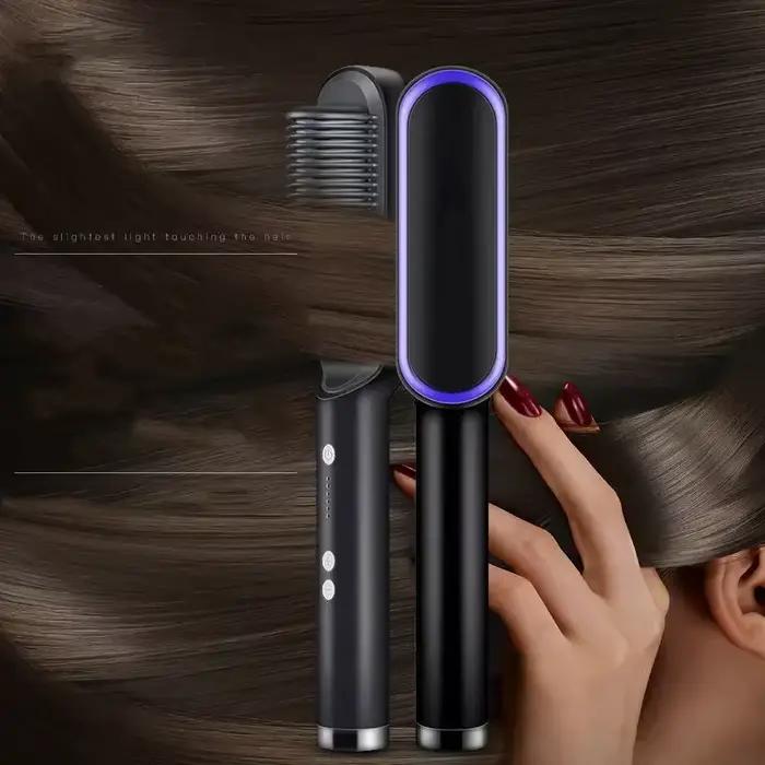 Peigne thermostatique pour lisser les cheveux