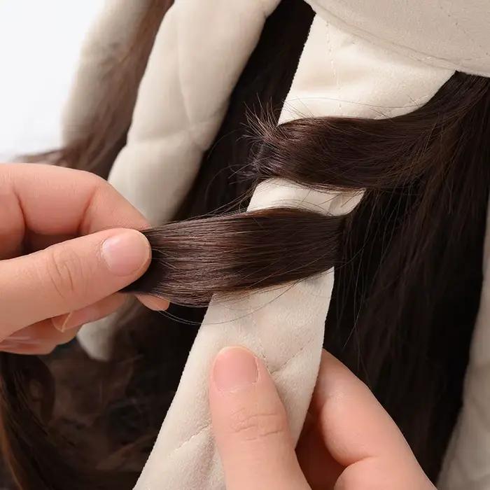 Fer à boucler éponge, fer à boucler pieuvre, bandeau de nuit, idéal pour le coiffage DIY, outil pour grandes boucles, sans permanente