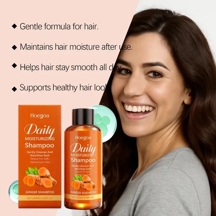 Shampoing au gingembre naturel