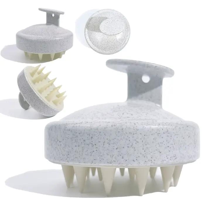 Brosse de lavage de cheveux en Silicone