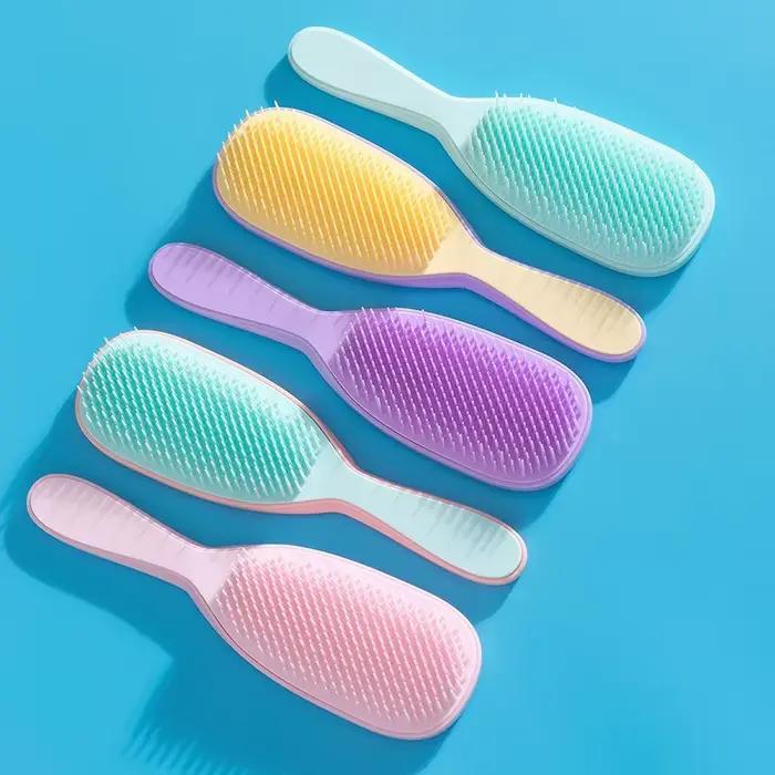 Brosse à cheveux antistatique peigne