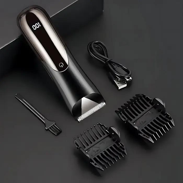 Tondeuse rasoir pour homme électrique barbe moustaches favoris