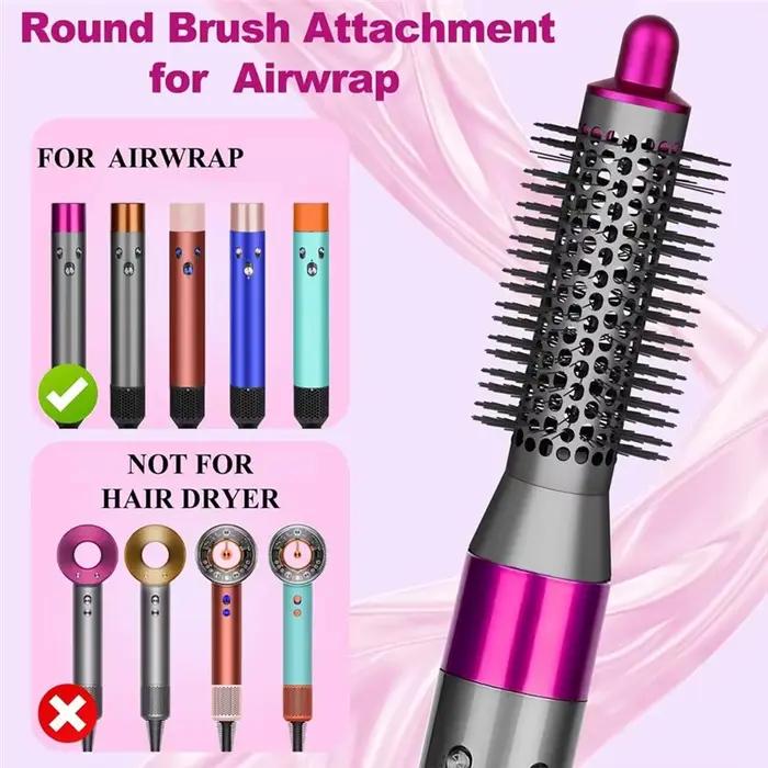 Brosse volumisante ronde améliorée à chaud pour Dyson Airwrap HS01/05/08-pour Volume de levage des racines