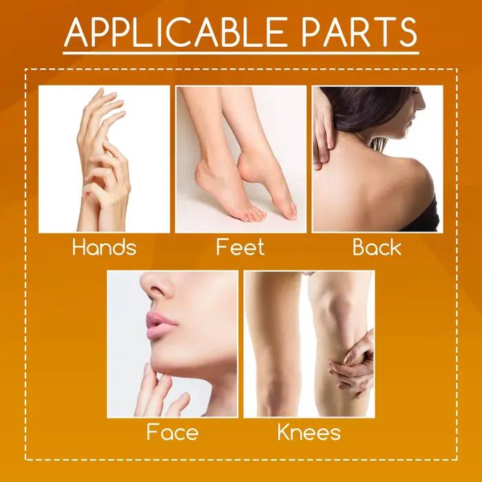 Lotion Peeling à l'orange pour la peau foncée