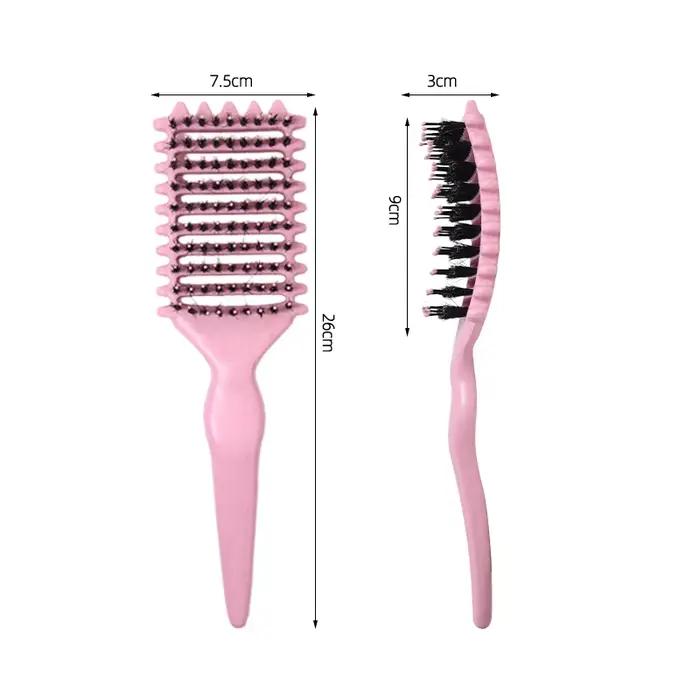 Brosse Définition Boucles 3-en-1 Démêlante Anti-Frisottis pour Cheveux