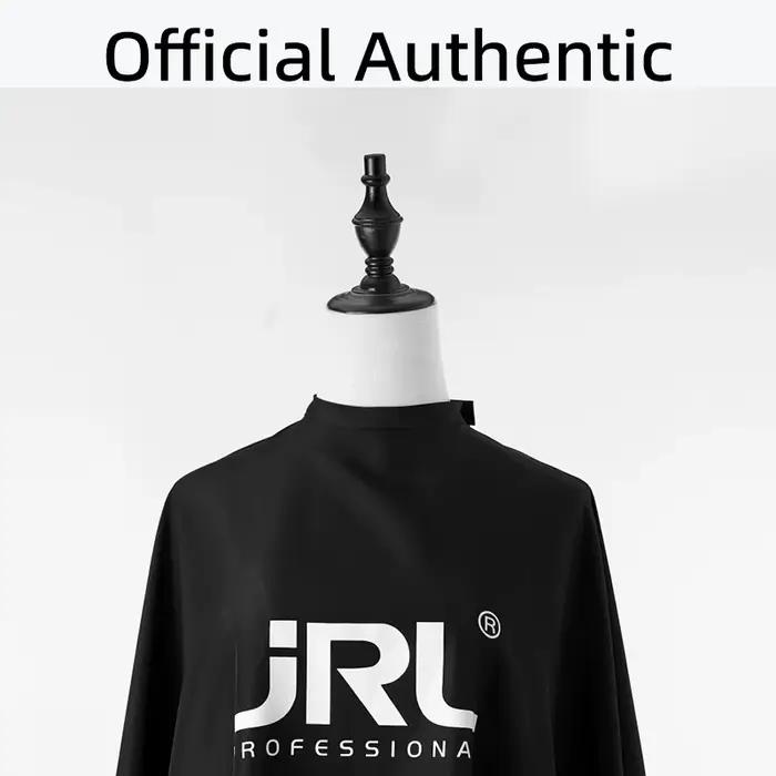 JRL 1, 8 m Cape de Coiffure Professionnelle Imperméable avec Col en Silicone et Boucle