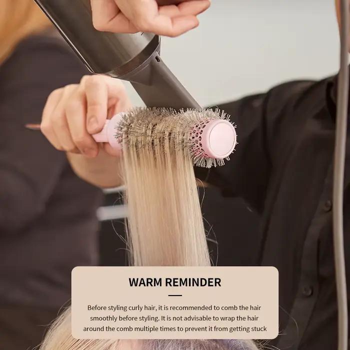 Brosse sèche ronde professionnelle pour barbier
