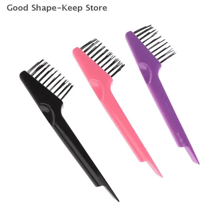 1 pièces 2 en 1 brosses à cheveux outil de nettoyage brosse