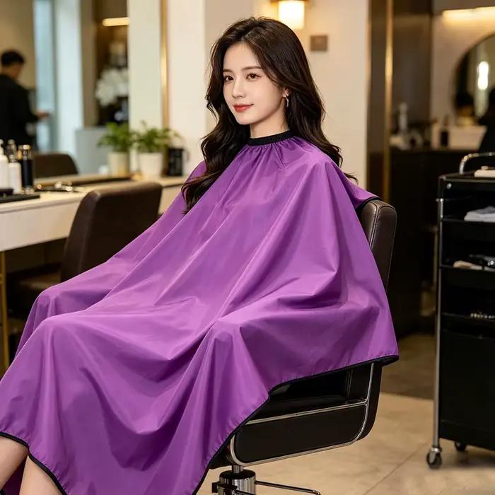 Tablier de coiffure professionnel imperméable