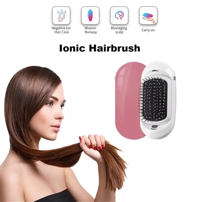 Brosse à cheveux ionique démêlante