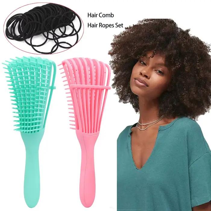 Brosse à cheveux bouclée pour hommes et femmes