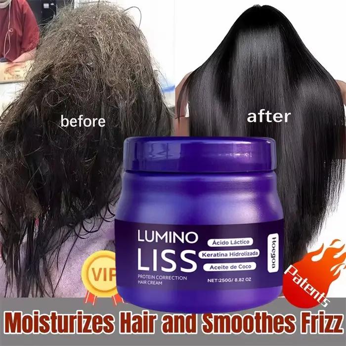 Masque capillaire lissant à la kératine
