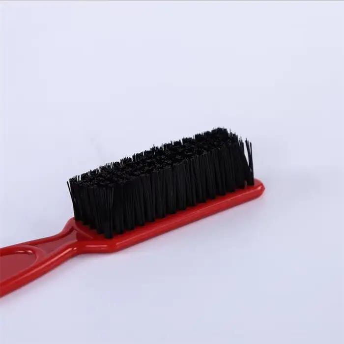 Brosse à Barbe Noire Professionnelle en Forme de Tête d'Huile