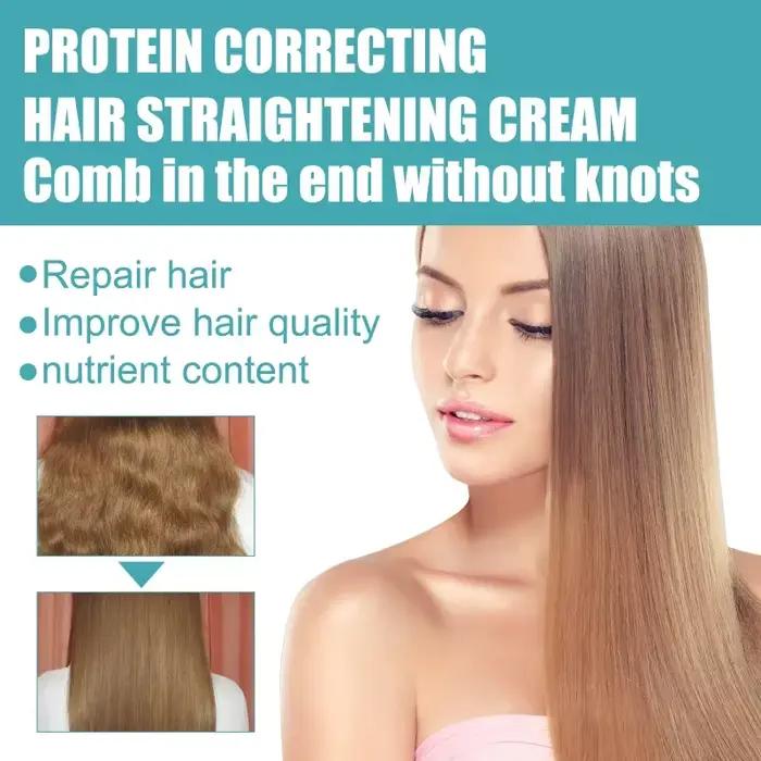 Crème lissante professionnelle à la kératine