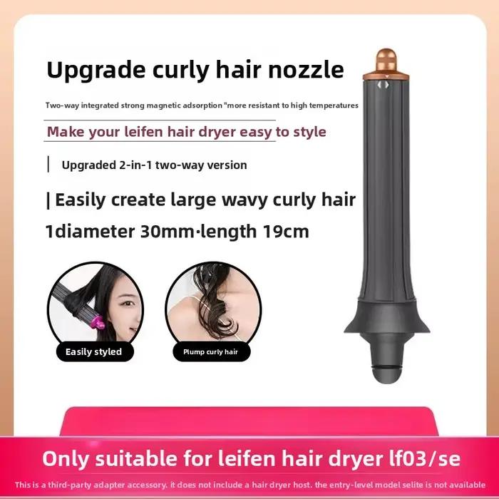 Convient pour le sèche-cheveux Laifen, buse pour cheveux bouclés LF03/SE