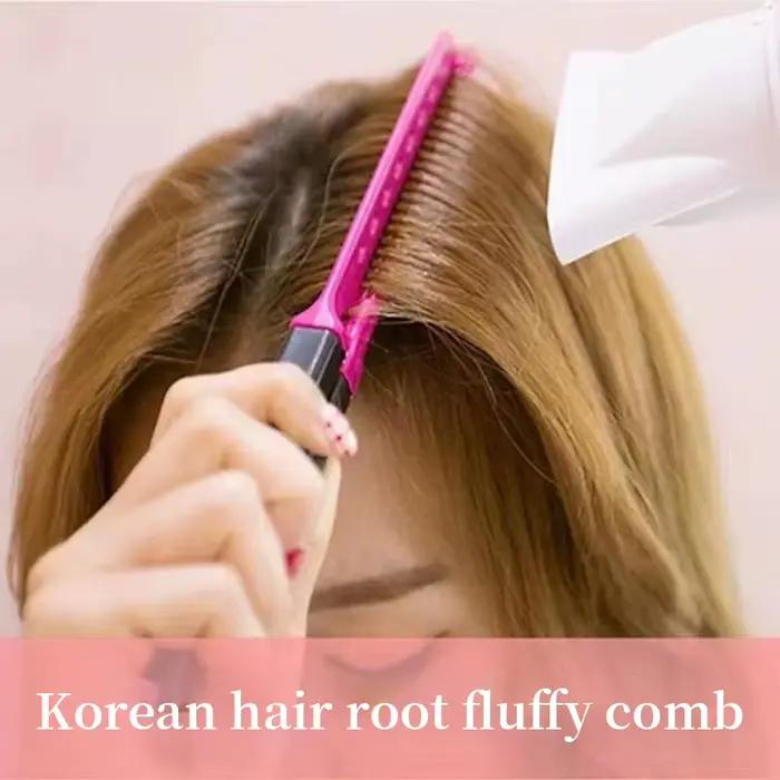 Peigne à lisser les cheveux de Type V pour barbier