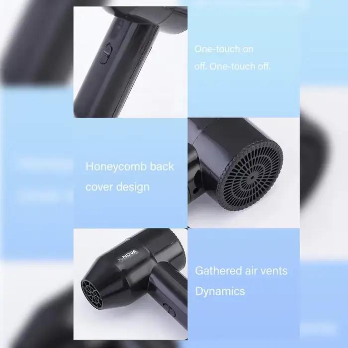 Sèche-cheveux sans fil USB rechargeable
