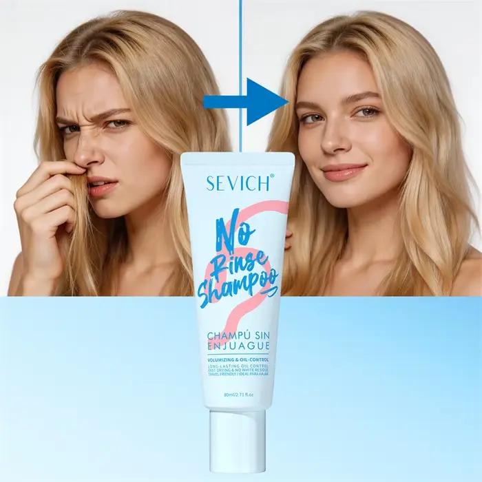 Shampooing sans rinçage