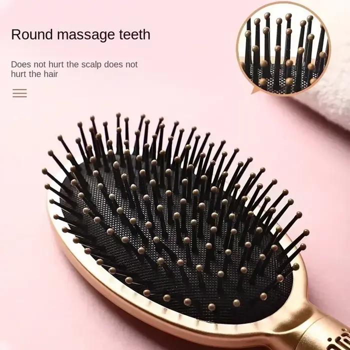 Brosse à cheveux professionnelle à palette lisse